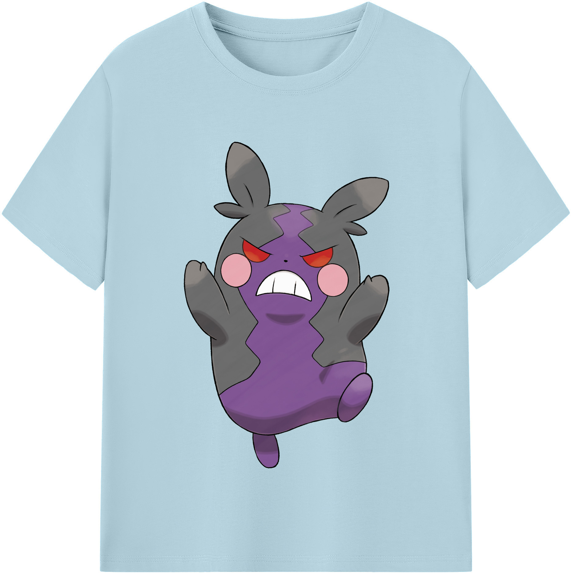 （画像用） ポケットモンスター Pokémon 綿100％半袖Tシャツ（フロントプリント）